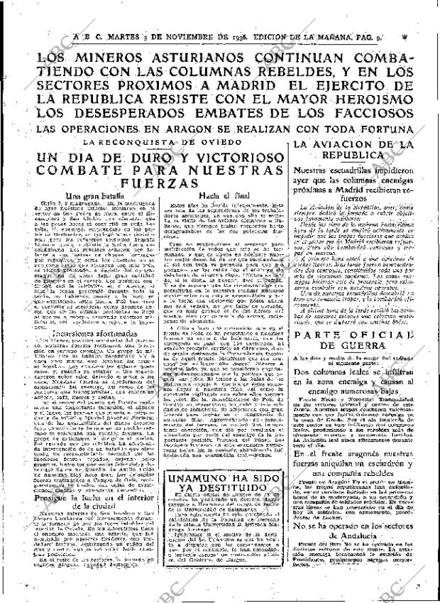 ABC MADRID 03-11-1936 página 9