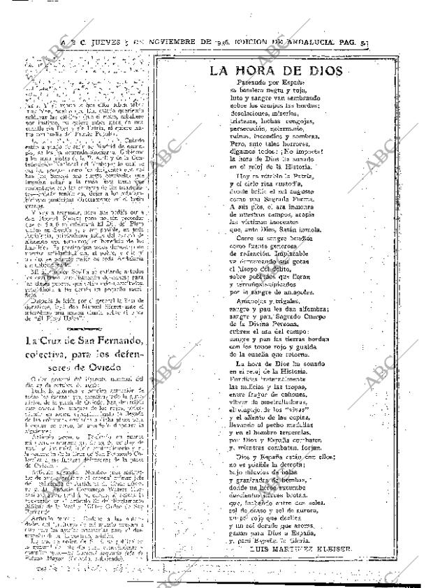 ABC SEVILLA 05-11-1936 página 5