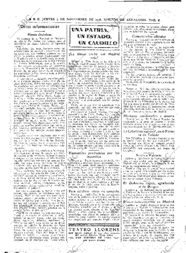 ABC SEVILLA 05-11-1936 página 6