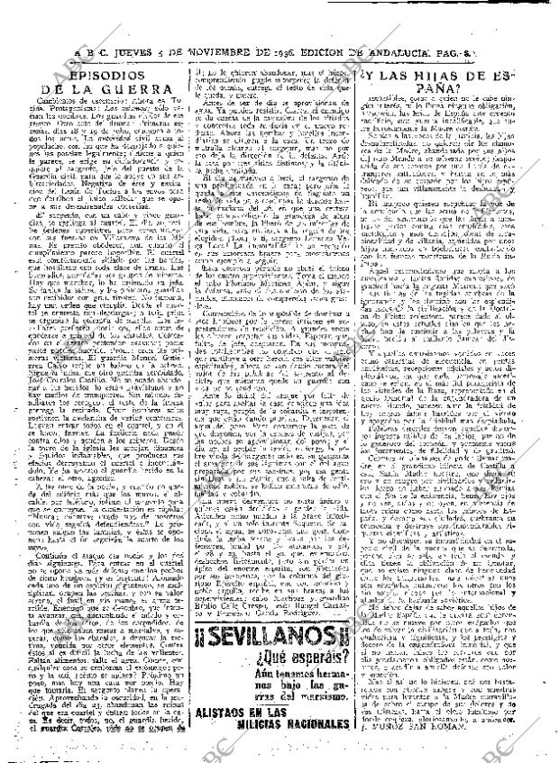 ABC SEVILLA 05-11-1936 página 8