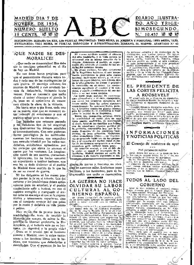 ABC MADRID 07-11-1936 página 7