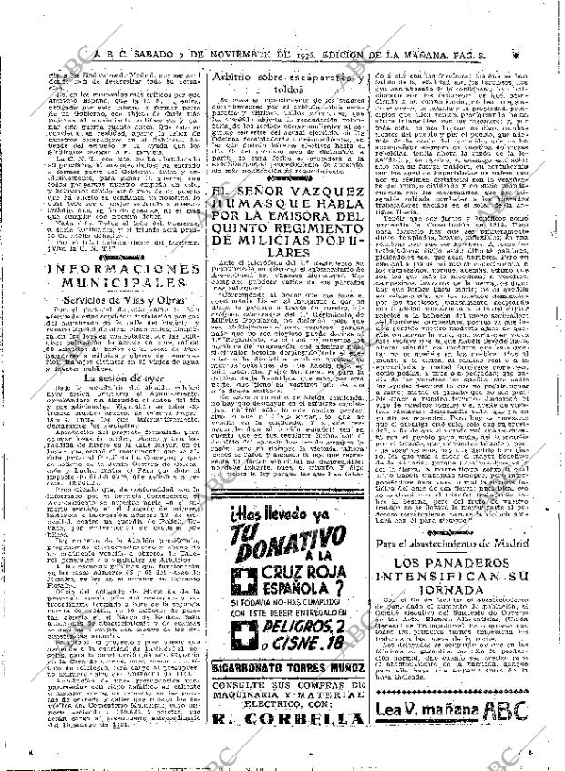 ABC MADRID 07-11-1936 página 8