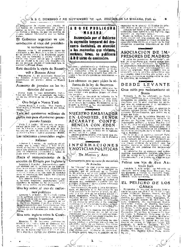 ABC MADRID 08-11-1936 página 14