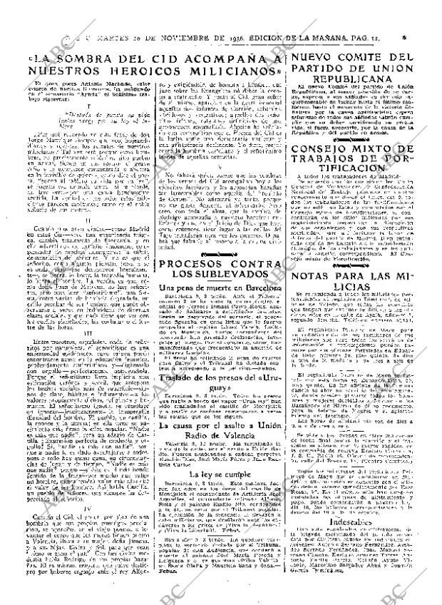 ABC MADRID 10-11-1936 página 12