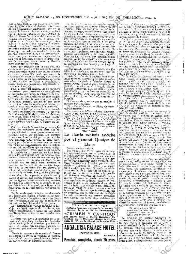 ABC SEVILLA 14-11-1936 página 4