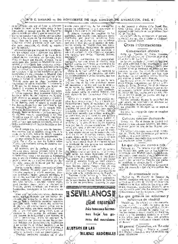 ABC SEVILLA 14-11-1936 página 6