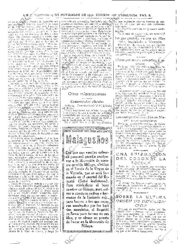 ABC SEVILLA 15-11-1936 página 8