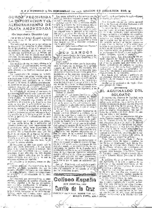 ABC SEVILLA 15-11-1936 página 9