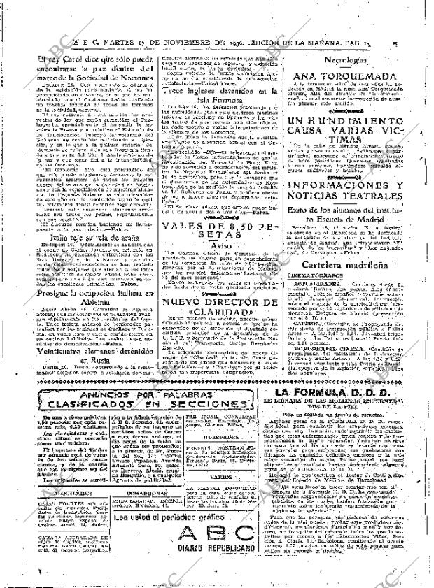 ABC MADRID 17-11-1936 página 14