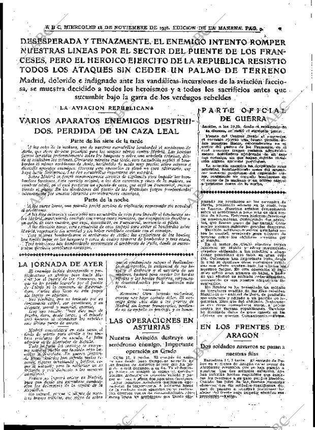 ABC MADRID 18-11-1936 página 9