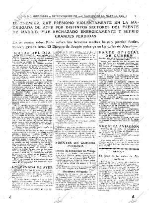 ABC MADRID 25-11-1936 página 5