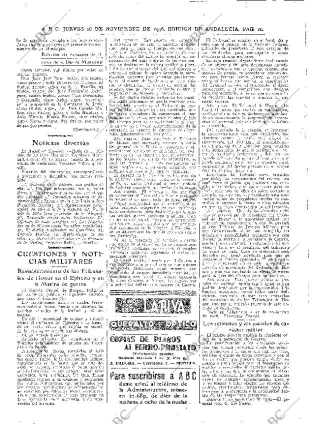 ABC SEVILLA 26-11-1936 página 10