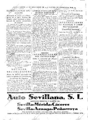 ABC SEVILLA 26-11-1936 página 14