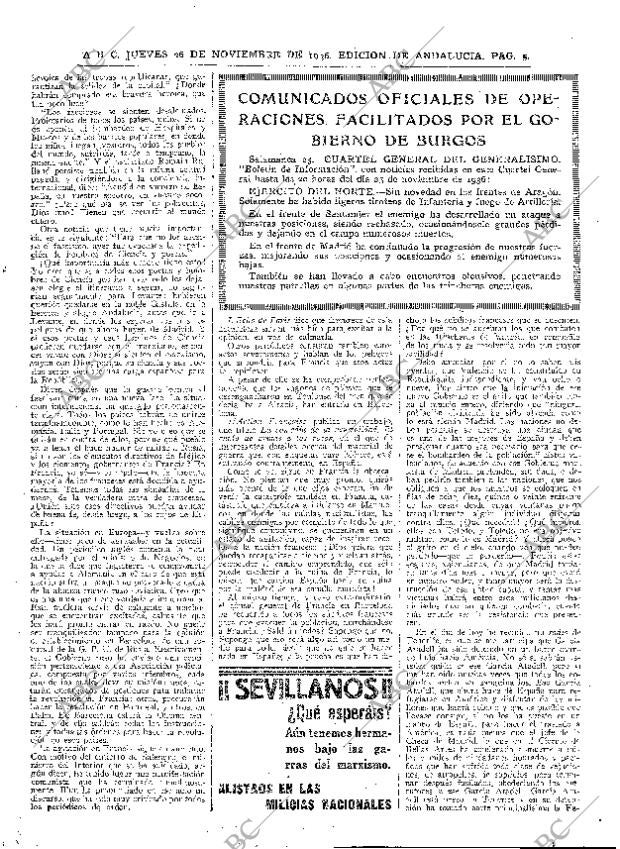 ABC SEVILLA 26-11-1936 página 5