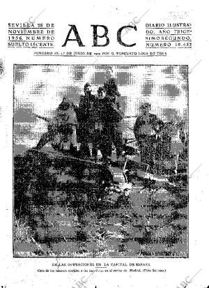 ABC SEVILLA 28-11-1936 página 1