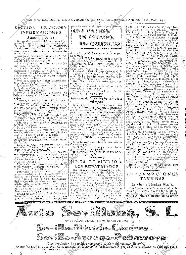 ABC SEVILLA 28-11-1936 página 14