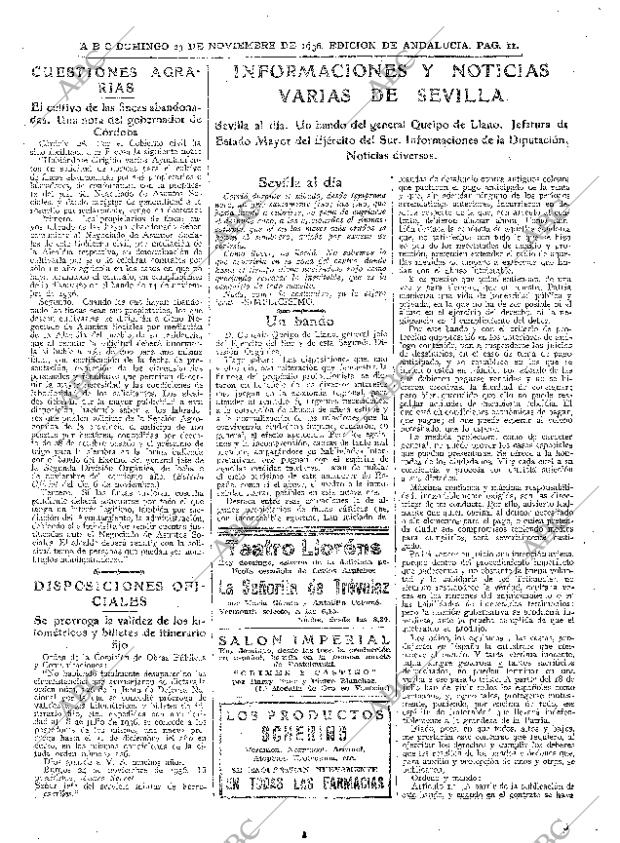 ABC SEVILLA 29-11-1936 página 11