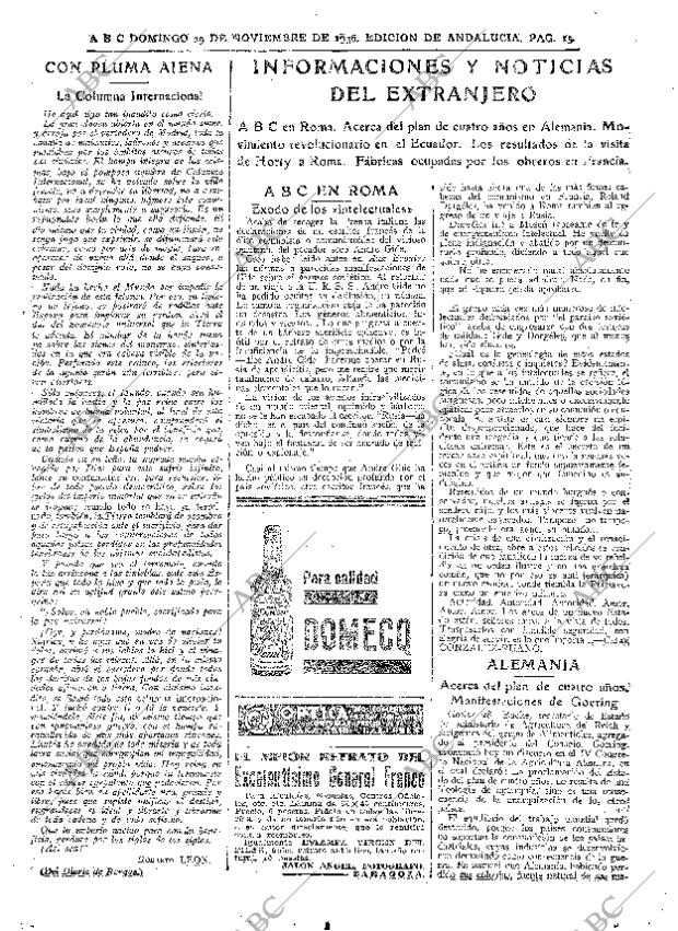 ABC SEVILLA 29-11-1936 página 15