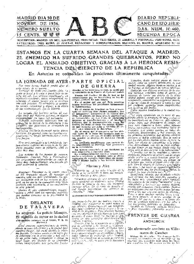 ABC MADRID 30-11-1936 página 3