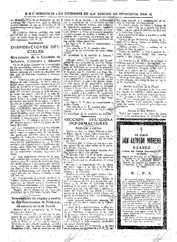 ABC SEVILLA 02-12-1936 página 14