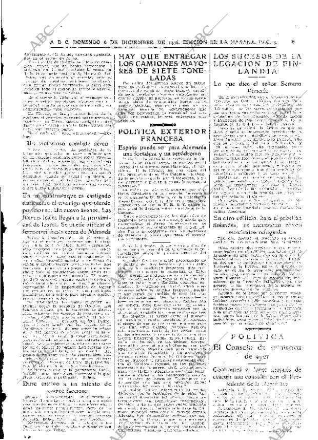 ABC MADRID 06-12-1936 página 9