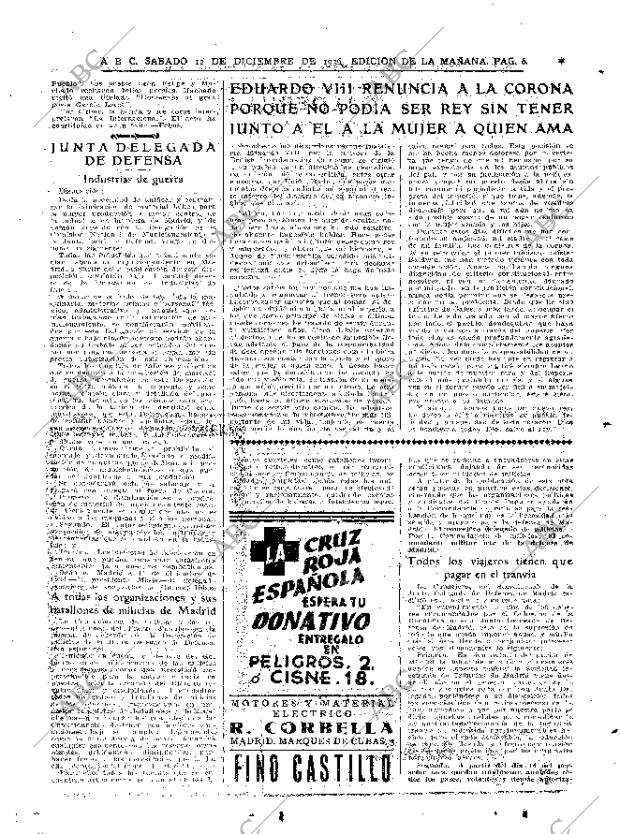 ABC MADRID 12-12-1936 página 6