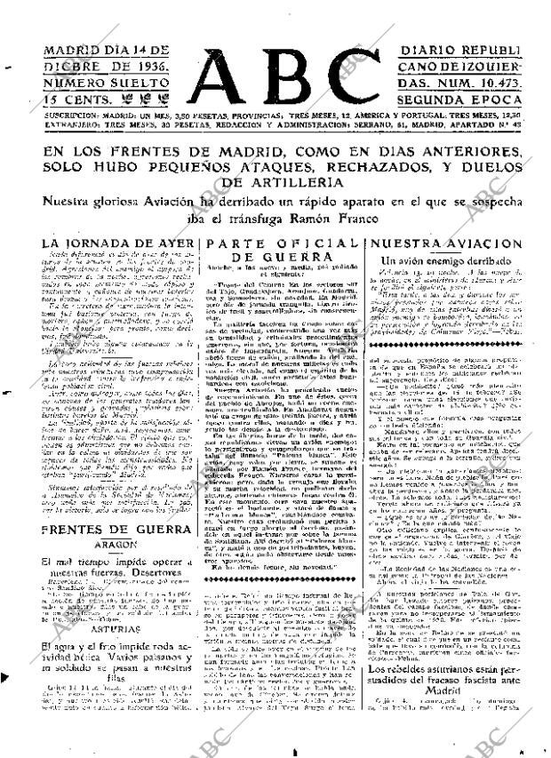 ABC MADRID 14-12-1936 página 3