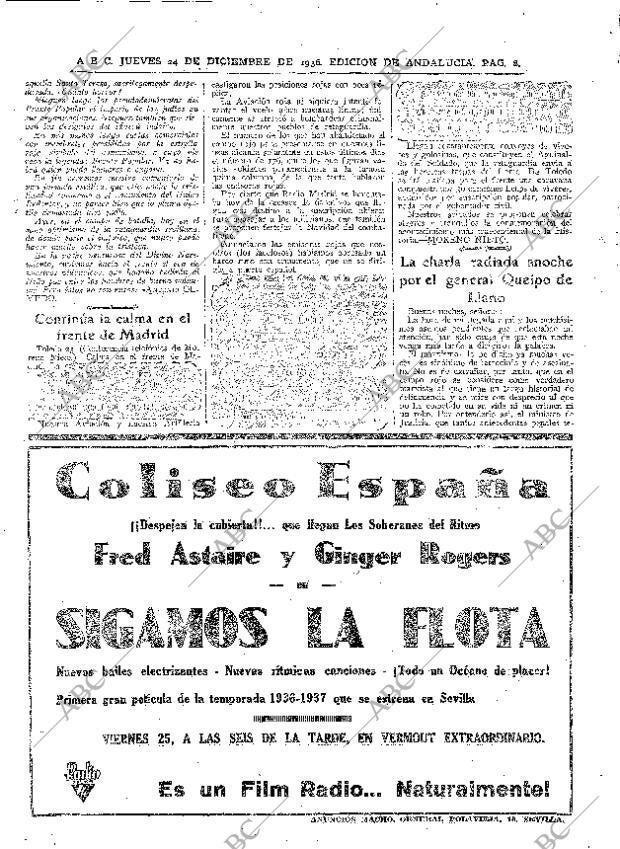ABC SEVILLA 24-12-1936 página 8