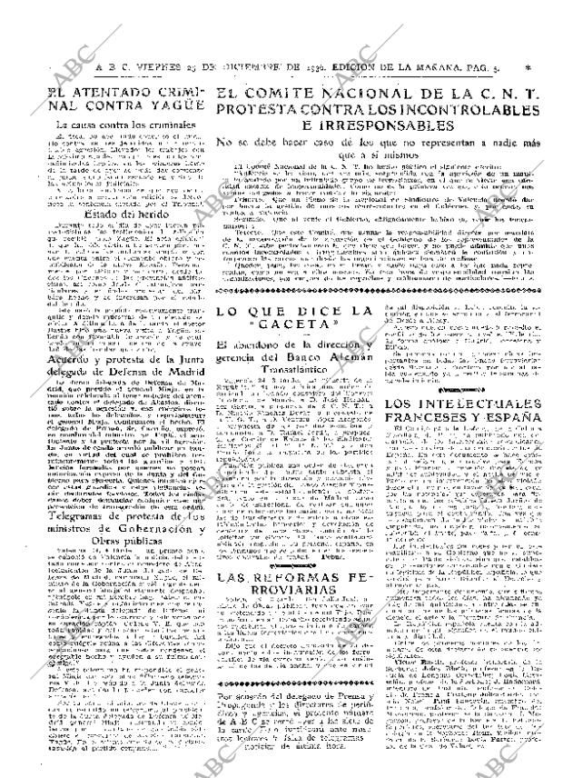 ABC MADRID 25-12-1936 página 5