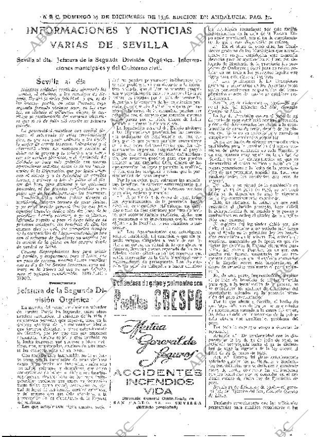 ABC SEVILLA 27-12-1936 página 11