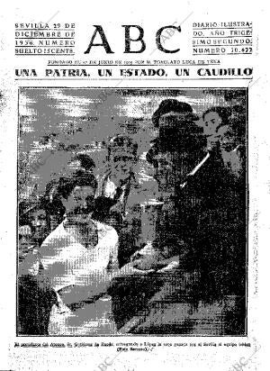 ABC SEVILLA 29-12-1936 página 1