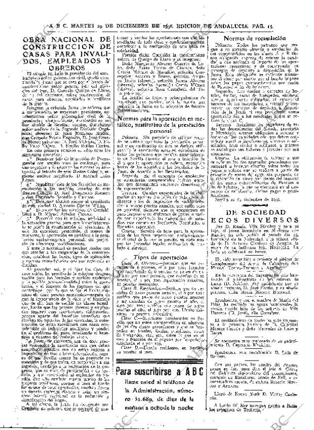 ABC SEVILLA 29-12-1936 página 15
