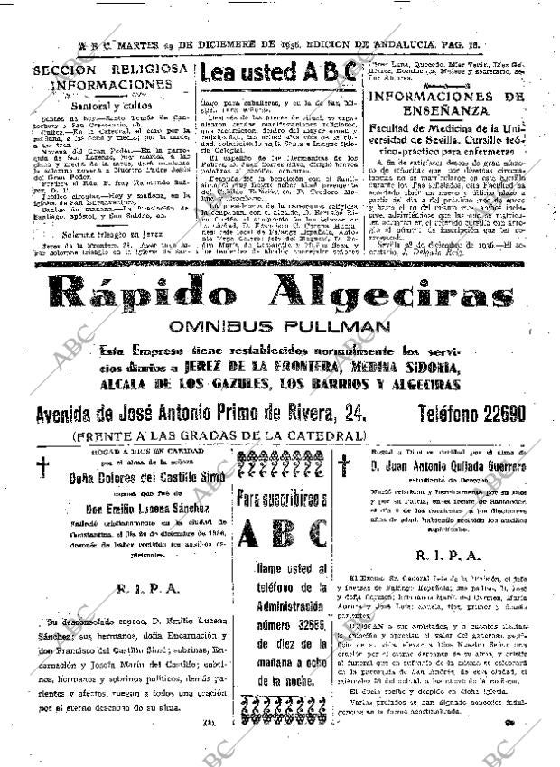 ABC SEVILLA 29-12-1936 página 18