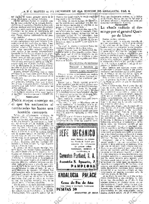 ABC SEVILLA 29-12-1936 página 6