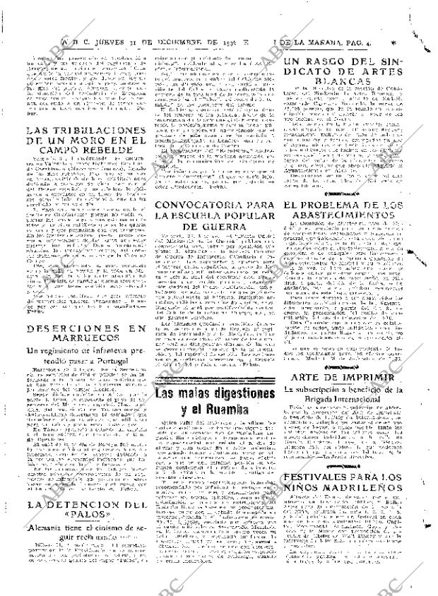 ABC MADRID 31-12-1936 página 4