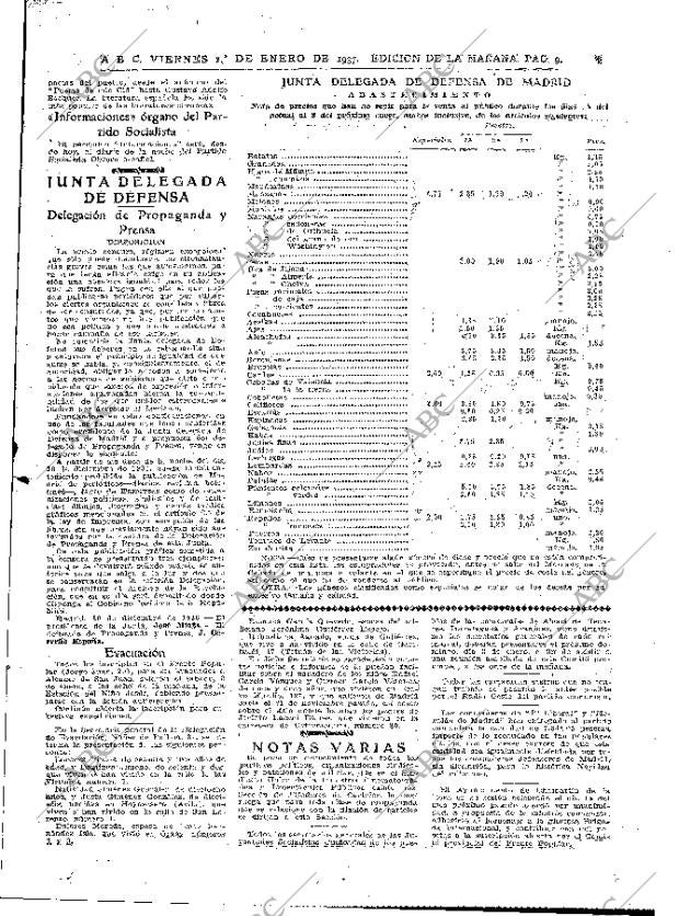 ABC MADRID 01-01-1937 página 9