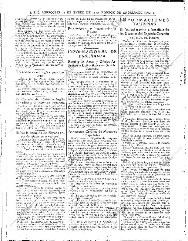 ABC SEVILLA 13-01-1937 página 8