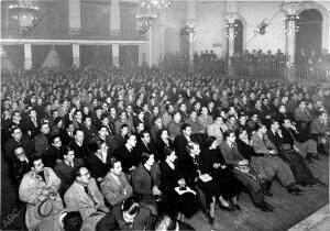 D.C.I. durante la inauguración de los ocho Cursos de ruso Organizados por la...