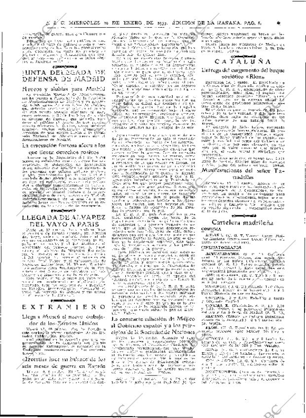ABC MADRID 20-01-1937 página 6