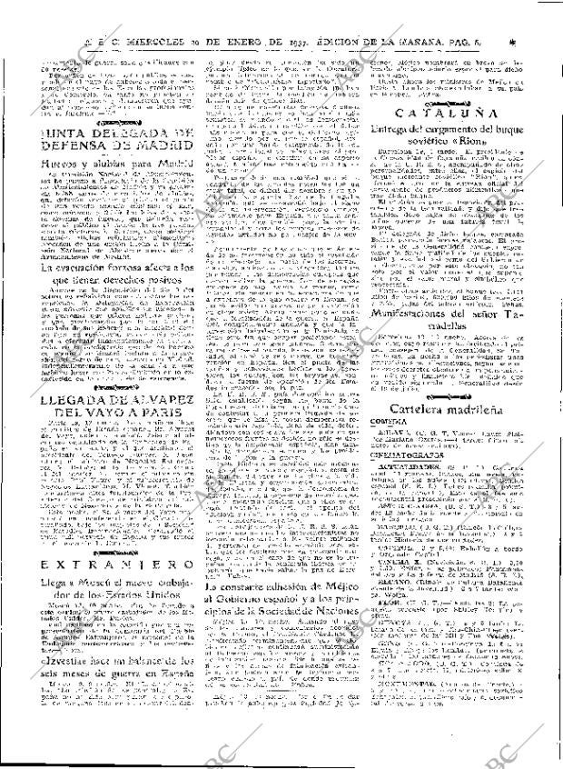 ABC MADRID 20-01-1937 página 6