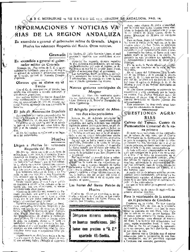 ABC SEVILLA 20-01-1937 página 15