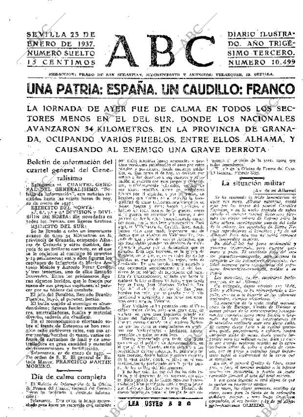 ABC SEVILLA 23-01-1937 página 3