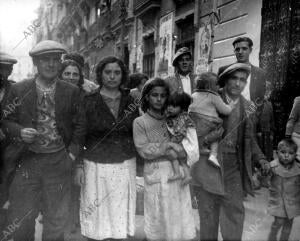 Llegada A Valencia de los Evacuados de Málaga