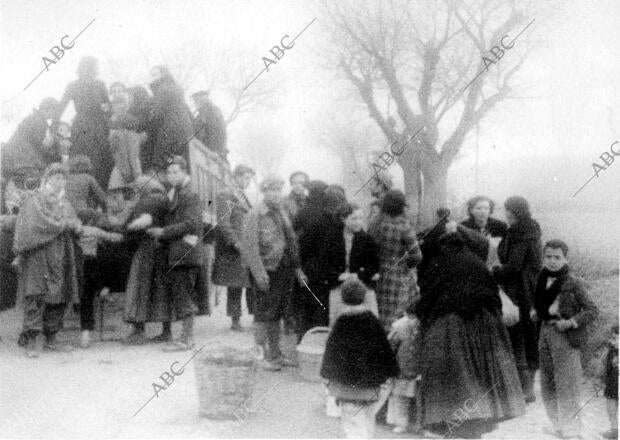 Evacuación de Teruel