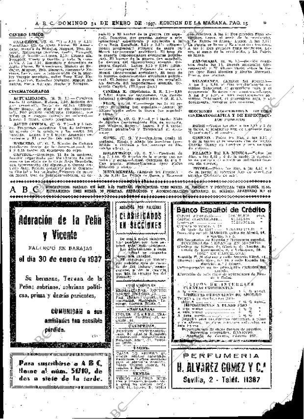 ABC MADRID 31-01-1937 página 15