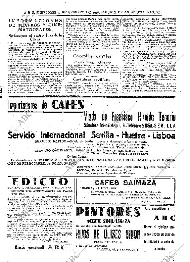 ABC SEVILLA 03-02-1937 página 19
