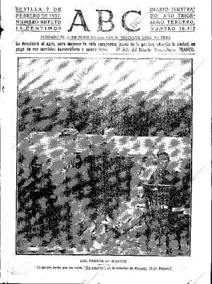 ABC SEVILLA 07-02-1937 página 1