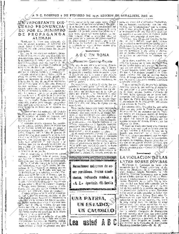 ABC SEVILLA 07-02-1937 página 10