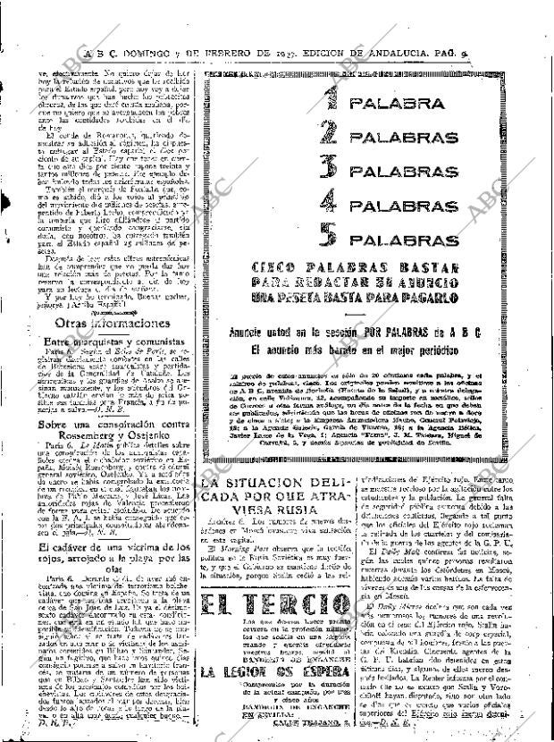 ABC SEVILLA 07-02-1937 página 9