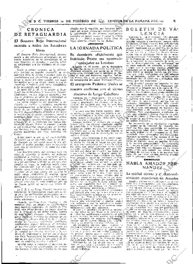 ABC MADRID 12-02-1937 página 12